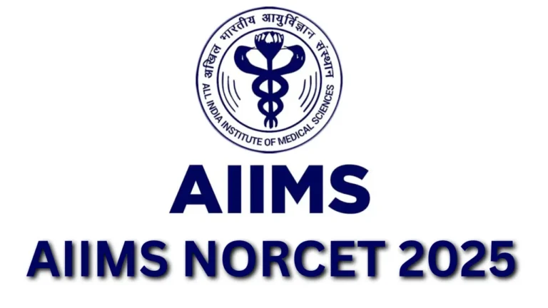 AIIMS NORCET 2025 के लिए ऑनलाइन आवेदन