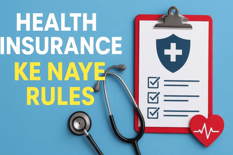 Health Insurance Ke Naye Rules