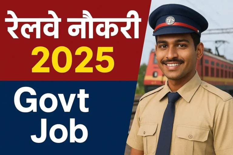 रेलवे नौकरी 2025