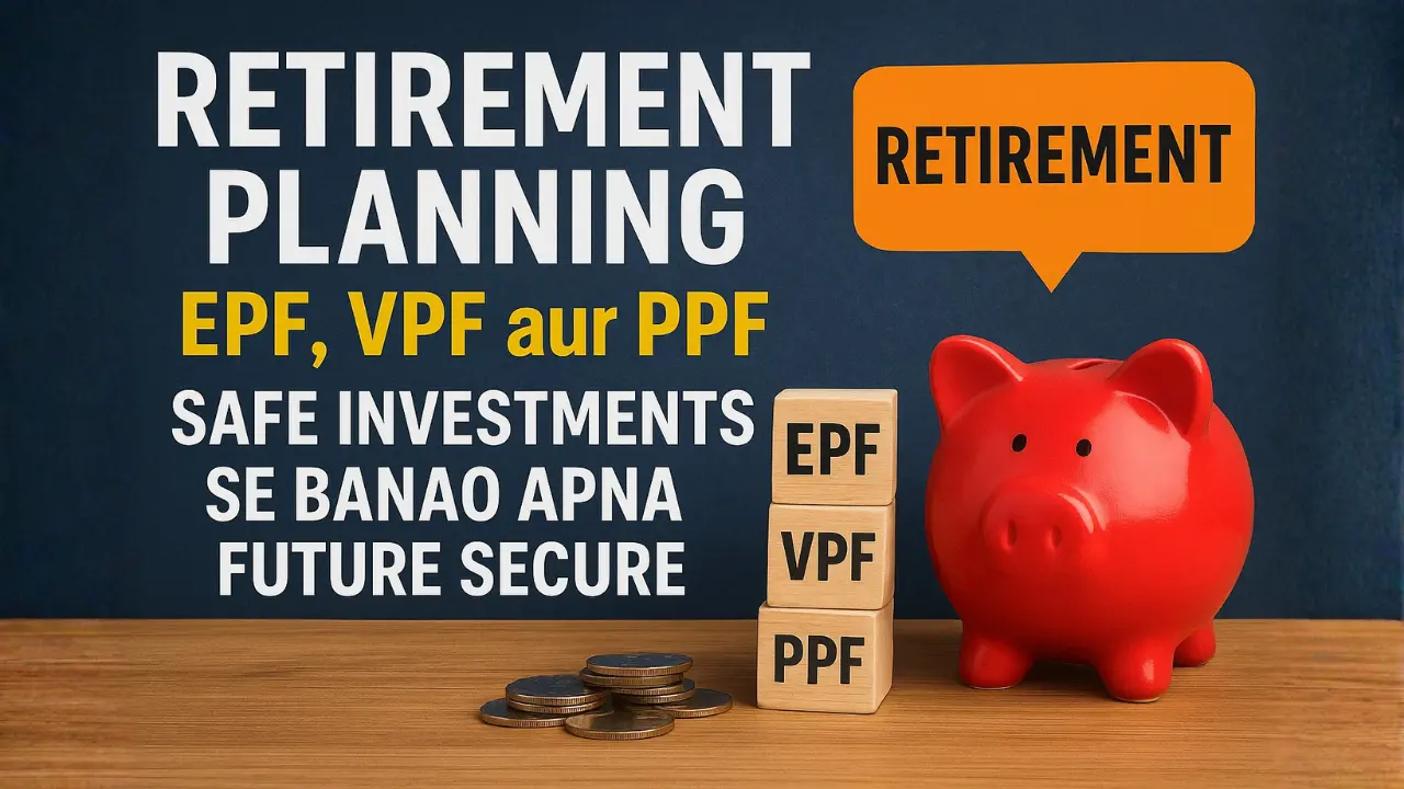 Retirement Planning: EPF VPF PPF comparison