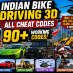 Indian Bike Driving 3D All Cheat Codes 2026 – 90+ Bike, Car & Secret Codes