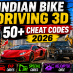 Indian Bike Driving 3D New Cheat Codes 2026 – 50+ Bike & Car Codes